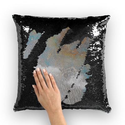 Heaven Path Sequin Cushion Cover