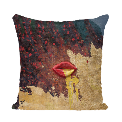 If Only... Sequin Cushion Cover
