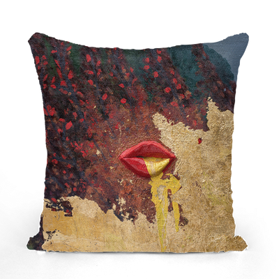 If Only... Sequin Cushion Cover