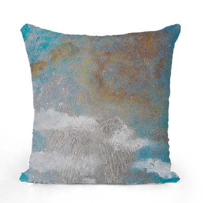Heaven Path Sequin Cushion Cover