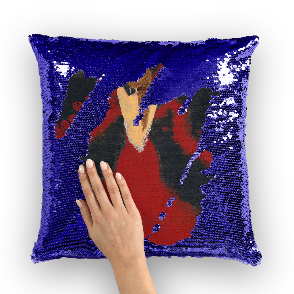 Mirage Sequin Cushion Cover