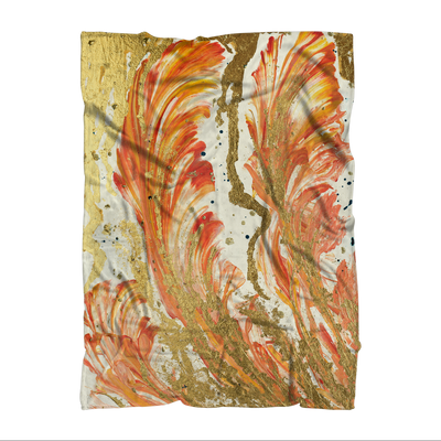 Petite Fleur Premium Sublimation Blanket
