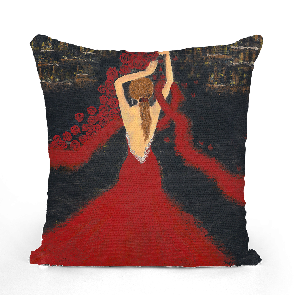 Mirage Sequin Cushion Cover