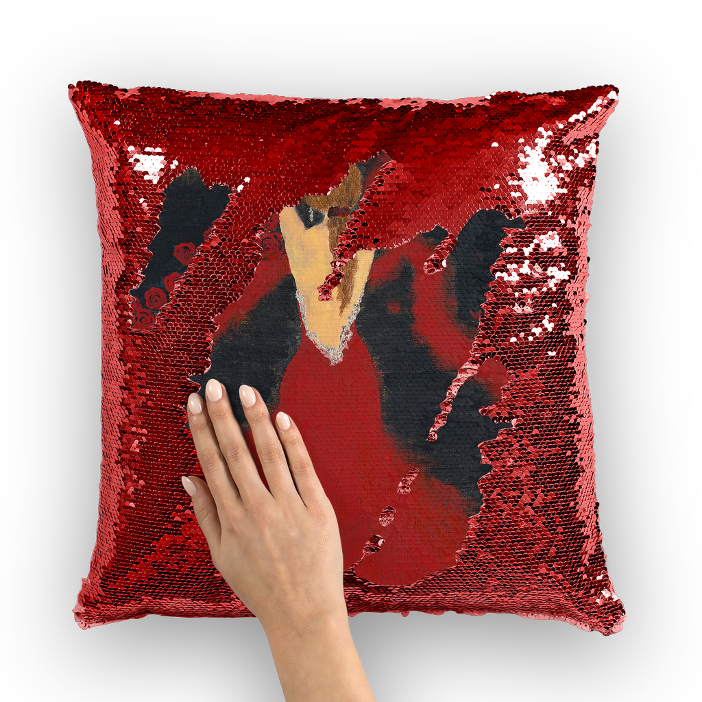 Mirage Sequin Cushion Cover