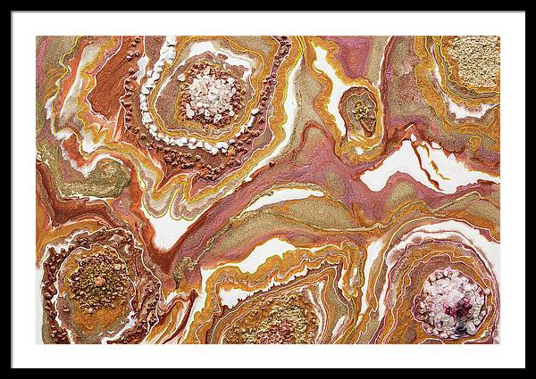 Golden Symphony - Framed Print