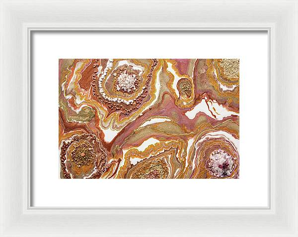 Golden Symphony - Framed Print