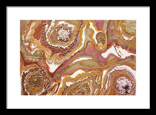 Golden Symphony - Framed Print