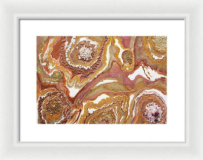 Golden Symphony - Framed Print