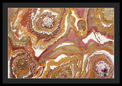 Golden Symphony - Framed Print