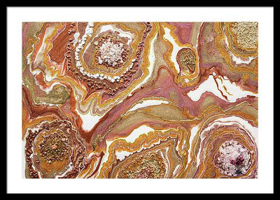 Golden Symphony - Framed Print