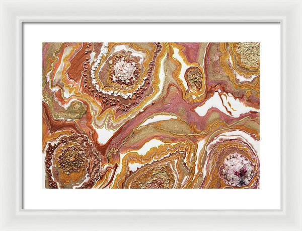 Golden Symphony - Framed Print