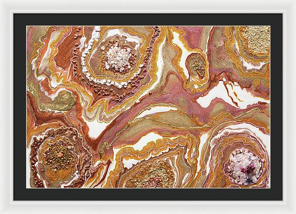 Golden Symphony - Framed Print